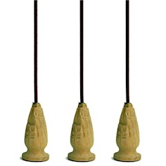 Wierookhouder hout 6.5cm hoog